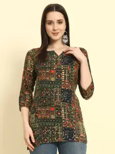 Mialo fashion Ethnic Motifs Printed Kurti