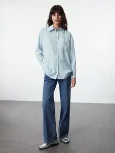 Trendyol Women Opaque Printed Casual Shirt