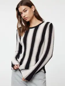 Trendyol Striped Cotton Top
