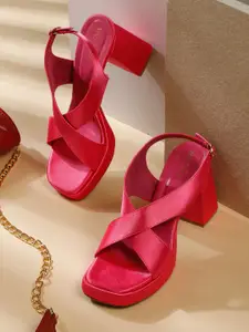 VALIOSAA Women Block Sandals