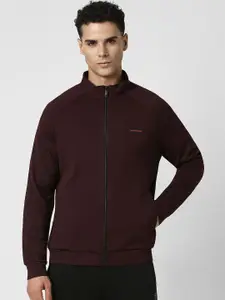 Van Heusen Flex Men Solid Open Front Jacket