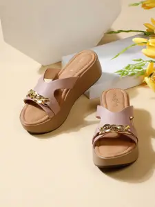 VALIOSAA Women Flatform Heel Sandals