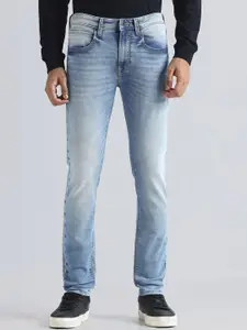 Pepe Jeans Men Chinox Mid-Rise Heavy Fade Stretchable Jeans