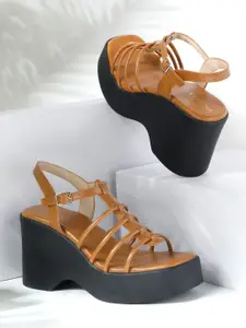 VALIOSAA Women Platform Heel Gladiators