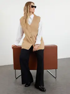Trendyol Women Longline Sweater Vest