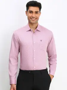 Allen Solly Men Slim Fit Opaque Printed Formal Shirt