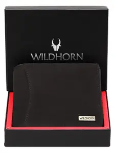 WildHorn Men Leather Two Fold Wallet