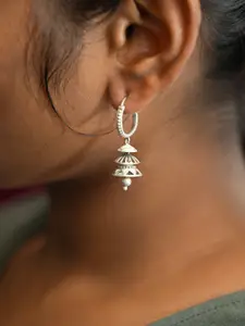 SHAYA Contemporary Jhumkas Earrings
