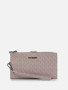 Van Heusen Woman Women Geometric Printed Leather Zip Around Wallet