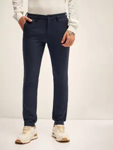 THE BEAR HOUSE Men Slim Fit Trousers