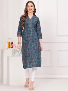 KALINI Women Floral Printed Kurta