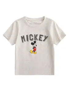 StyleCast Boys Typography Extended Sleeves Applique T-shirt