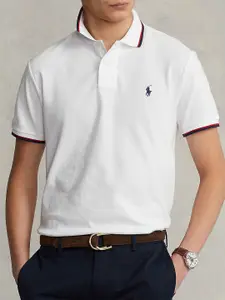 Polo Ralph Lauren Men Solid Polo Collar T-shirt