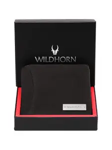 WildHorn Men Leather Two Fold Wallet