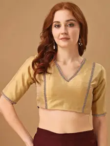 Tikhi Imli V-Neck Saree Blouse