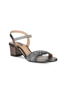 Bata Women Embellished Block Heeled Sandals