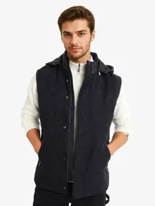 RARE RABBIT Men Longline Puffer Jacket