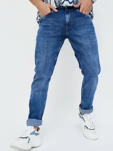 Forca by Lifestyle Men Tapered Fit Light Fade Jeans