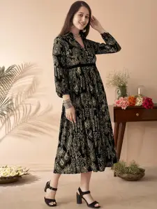 Anouk Paisley Printed Ethnic Dresses