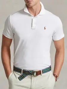 Polo Ralph Lauren Men Solid Polo Collar T-Shirt