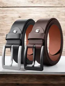 ZORO Men 2 Leather Formal Belt