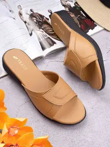 TRASE Women Open Toe Flats