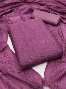 JULEE Embroidered Unstitched Dress Material