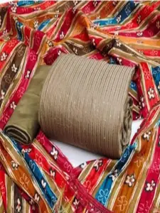 JULEE Embroidered Unstitched Dress Material