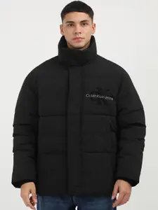 Calvin Klein Jeans Men Solid Windcheater Puffer Jacket