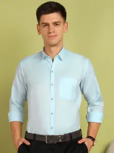 FUBAR Men Slim Fit Opaque Formal Shirt