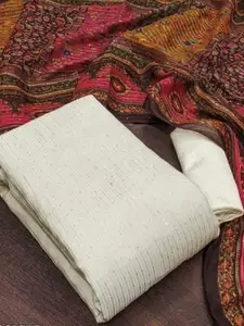 JULEE Embroidered Unstitched Dress Material