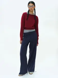 H&M Short Fine Knit Jumper Sweaters