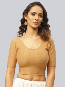 Fressia Fabrics Woven Design Saree Blouse