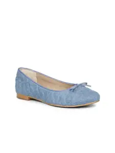 Saint G Women Printed Ballerinas with Bows Flats