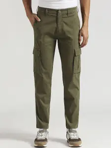 Pepe Jeans Men Slim Fit Cargos Trousers