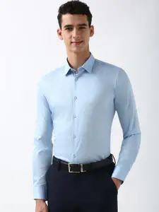 Peter England Men Slim Fit Opaque Formal Shirt