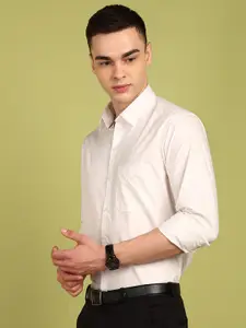 FUBAR Men Slim Fit Opaque Formal Shirt