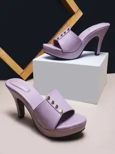 JM Looks Women Kitten Heels Sandals