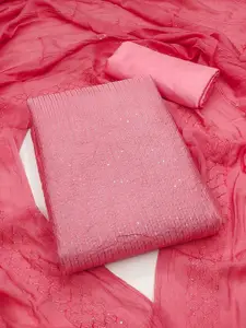 JULEE Embroidered Unstitched Dress Material