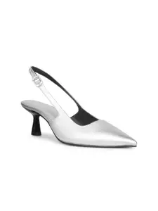 Saint G Leather Kitten Heel Pumps