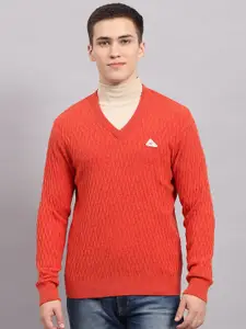 Monte Carlo Men Self Design Pullover