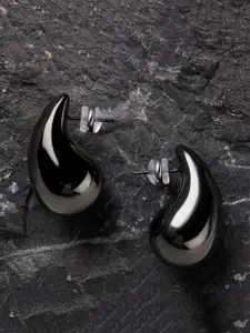 KRENOZ Stainless Steel Teardrop Shaped Studs