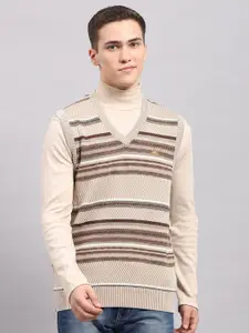 Monte Carlo Men Striped Woollen Pullover