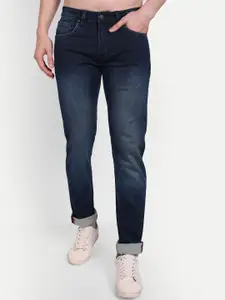 MEGHZ Men Micheal Slim Fit Light Fade Stretchable Jeans