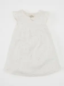 DeFacto Girls Printed A-Line Midi Dress