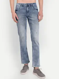 MEGHZ Men Micheal Slim Fit  Heavy Fade Stretchable Jeans