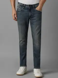 Louis Philippe Jeans Men Slim Fit Heavy Fade Jeans