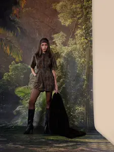 Vero Moda Women Printed Short Sleeves Jumpsuit