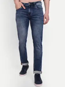 MEGHZ Men Micheal Slim Fit Heavy Fade Stretchable Jeans