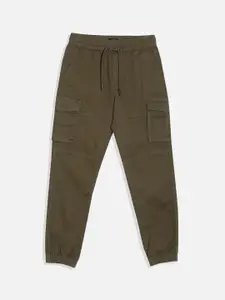 Allen Solly Junior Boys Regular Fit Mid-Rise Regular Trousers